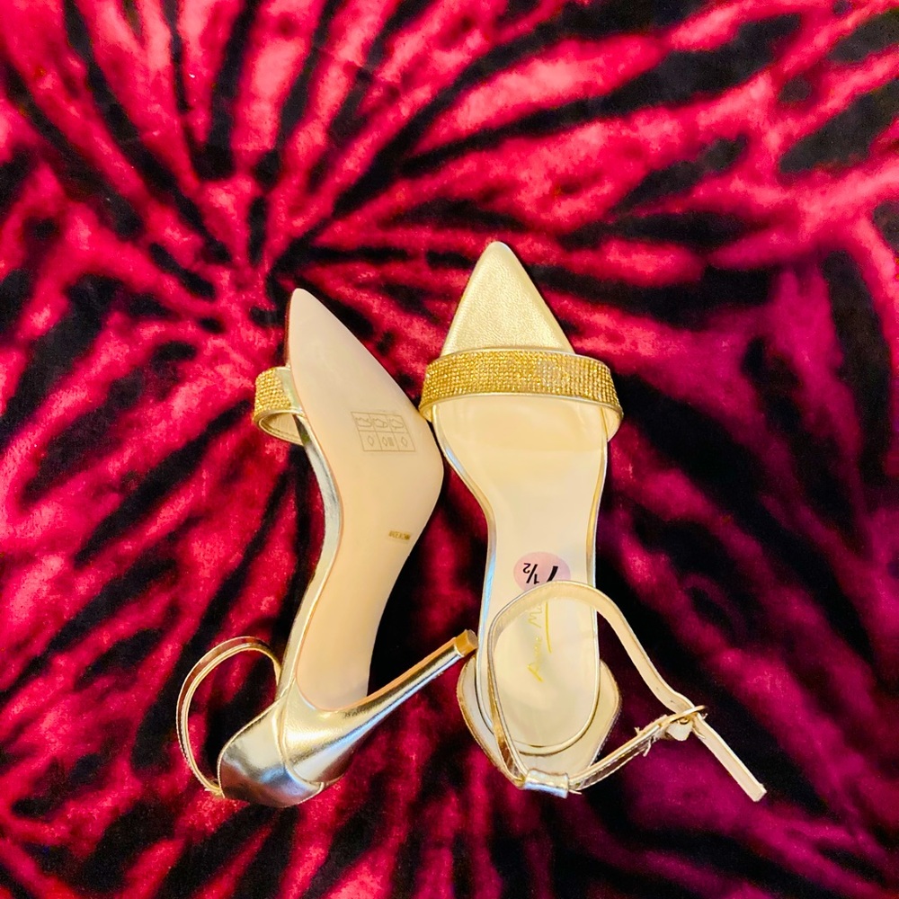 Gold High Heel Available now!